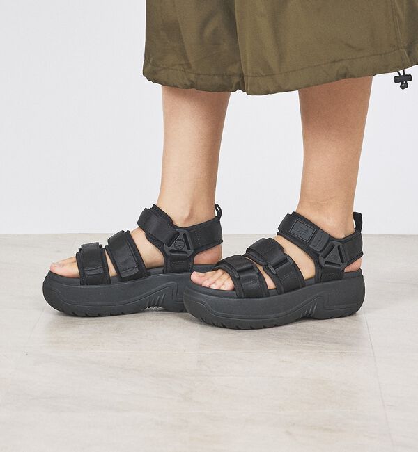 Rouge vif「【SHAKA / シャカ】NEO BUNGY EVOL CHUNKY / 厚底サ」|サンダル|