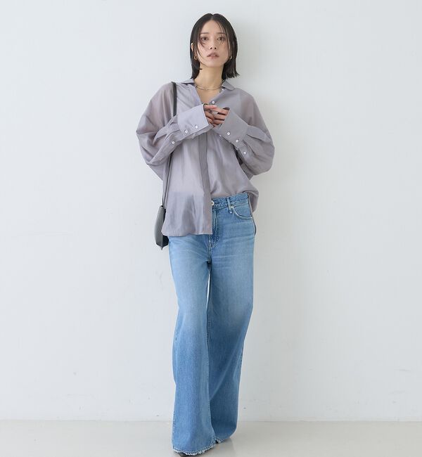 Rouge vif「【upper hights/アッパーハイツ】THE LAUREN フレアデニム」|デニム|