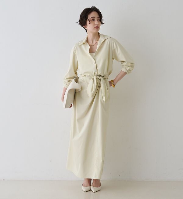 Rouge vif「ドレープウエストリボンワンピース」|ワンピース|