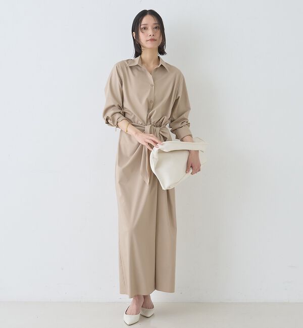 Rouge vif「ドレープウエストリボンワンピース」|ワンピース|