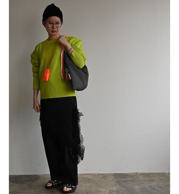 Rouge vif「【cheek/チーク】ネオンハンドルトライアングルショルダー/C26002/ワン」|ショルダー・メッセンジャー|