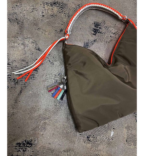 Rouge vif「【cheek/チーク】ネオンハンドルトライアングルショルダー/C26002/ワン」|ショルダー・メッセンジャー|