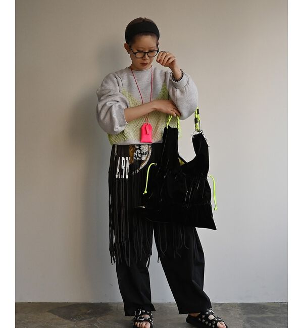 Rouge vif「【cheek/チーク】　TieredcodeoneShoulder/ティアードコ」|ショルダー・メッセンジャー|