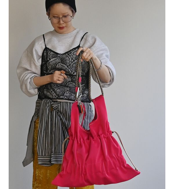 Rouge vif「【cheek/チーク】　TieredcodeoneShoulder/ティアードコ」|ショルダー・メッセンジャー|