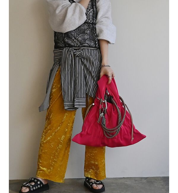 Rouge vif「【cheek/チーク】　TieredcodeoneShoulder/ティアードコ」|ショルダー・メッセンジャー|