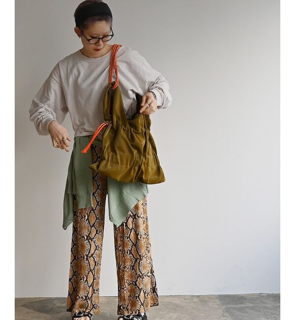 Rouge vif「【cheek/チーク】　TieredcodeoneShoulder/ティアードコ」|ショルダー・メッセンジャー|