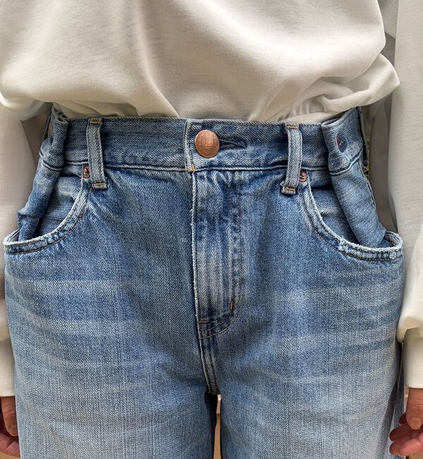 Rouge vif「【RED CARD/レッドカード】Wish ウィッシュ ワイドストレートデニム/」|デニム|