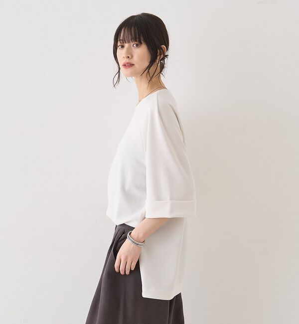 Rouge vif「ダンボールゆったりブラウス/カットソー/半袖」|シャツ・ブラウス|