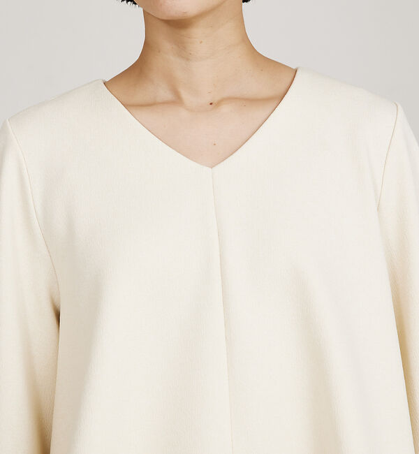 qualite「タックスリーブプルオーバー」|Tシャツ・カットソー|