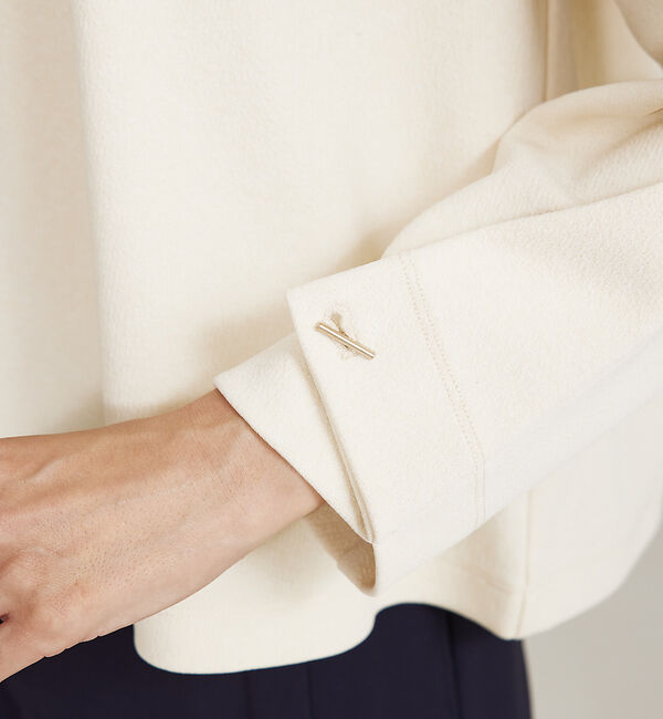 qualite「タックスリーブプルオーバー」|Tシャツ・カットソー|