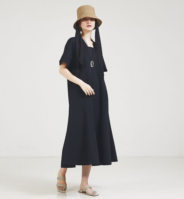 qualite「Vネックマーメイドワンピース」|ワンピース|