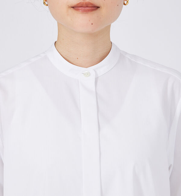 qualite「イレギュラーヘムシャツワンピース」|ワンピース|