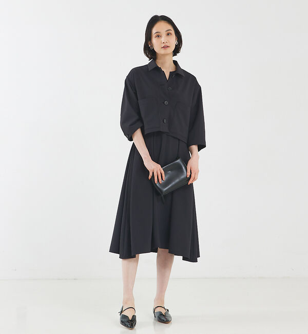 qualite「2WAYストレッチワンピース」|ワンピース|