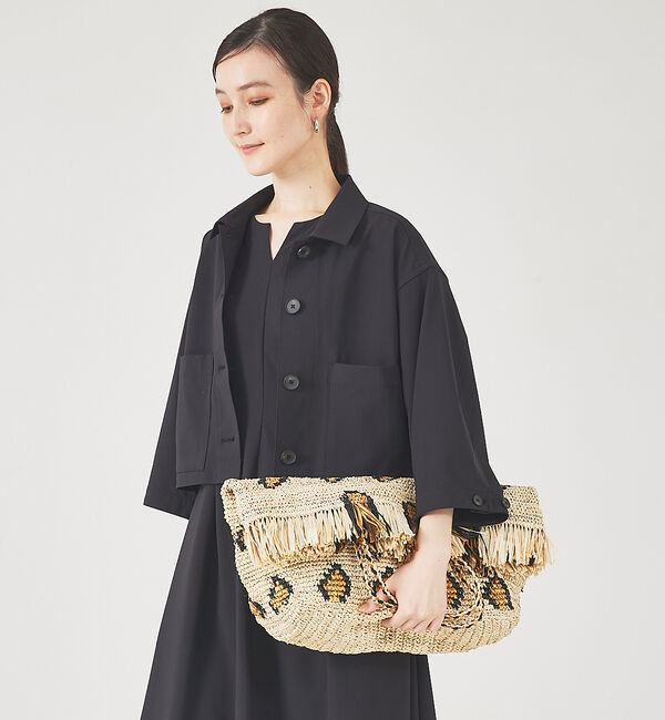 qualite「【BAGMATI】ラフィアバッグ」|トートバッグ|