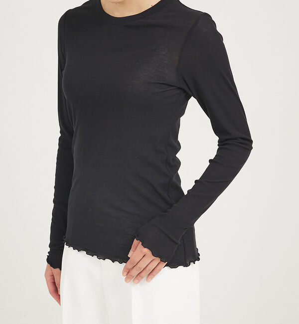 qualite「強撚フライスクルーロンT」|スウェット・ジャージ|