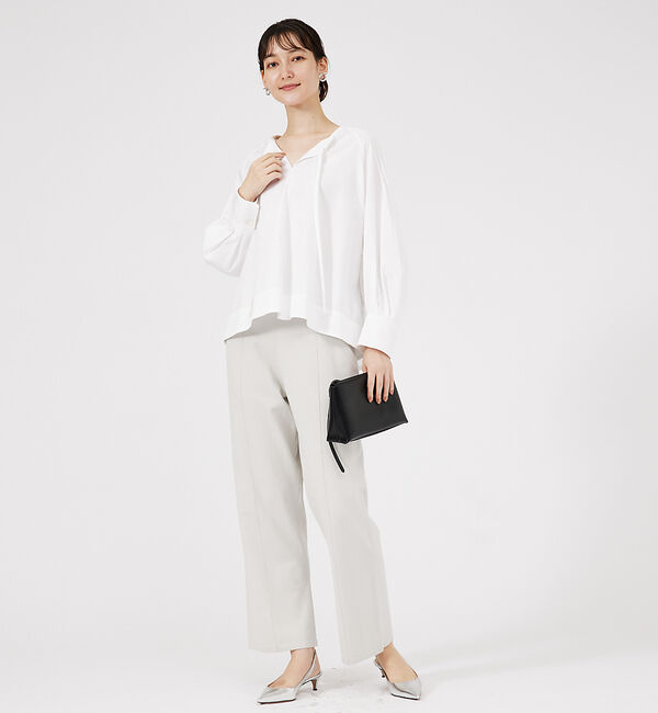 qualite「センタープレスニットパンツ」|その他|