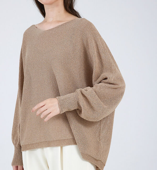 qualite「【大人気アイテム入荷】camifineニットプルオーバー」|ニット・セーター|