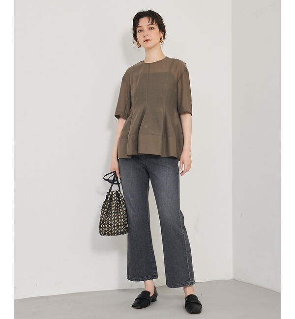 qualite「カーヴィングブラウス」|シャツ・ブラウス|