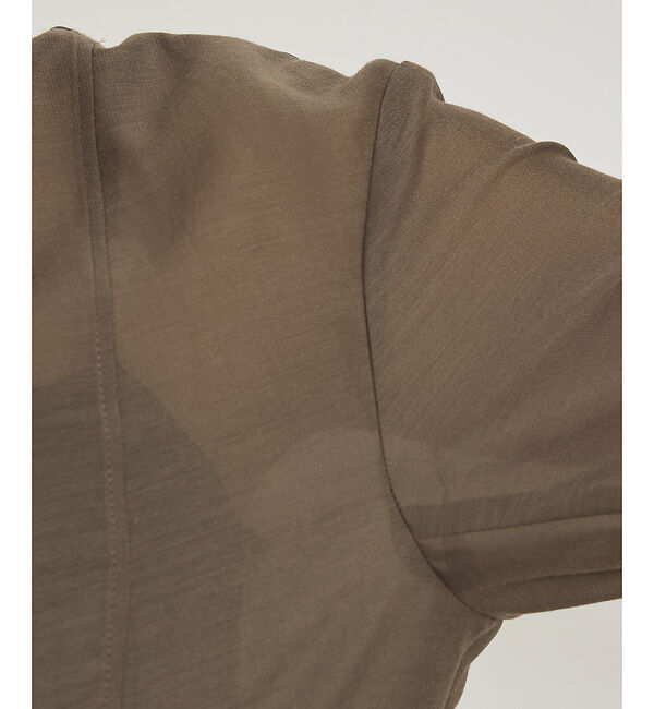 qualite「カーヴィングブラウス」|シャツ・ブラウス|