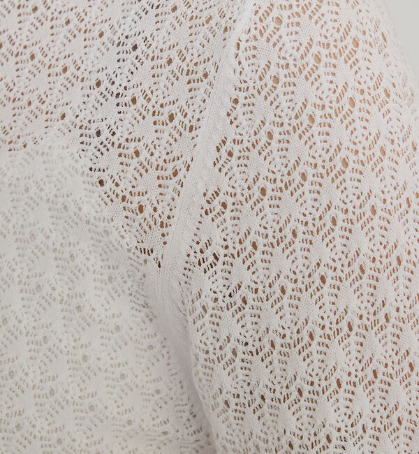 qualite「スカラップレースニット」|Tシャツ・カットソー|