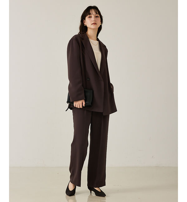 qualite「【セットアップ対応】ワイドダブルジャケット」|その他|