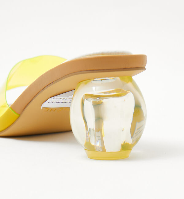 AU BANNISTER「クリアヒールミュール」|サンダル|