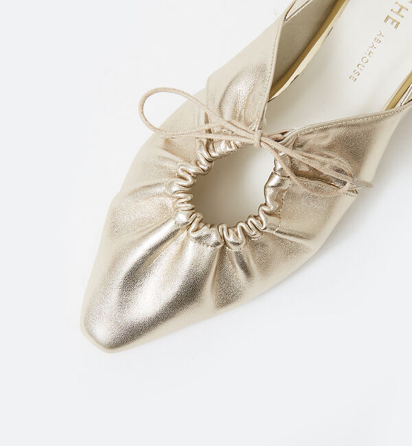 AU BANNISTER「ソフトレザーシャーリングバブーシュ」|その他|