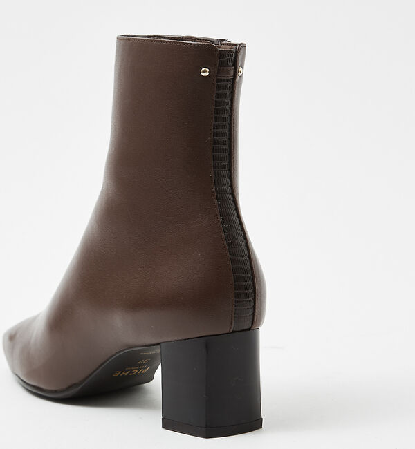 AU BANNISTER「【最高ブーツ/ニューヨーク】スクエアトゥブーツ」|ショートブーツ|