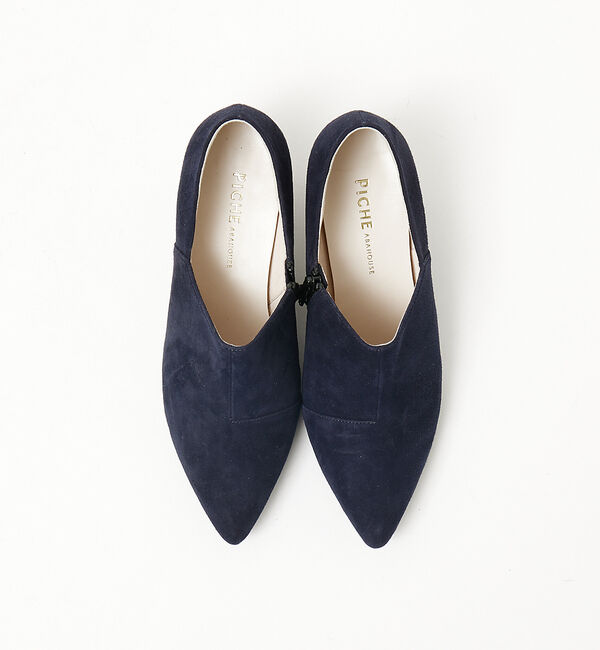 AU BANNISTER「ボロネーゼ甲深パンプス」|ショートブーツ|