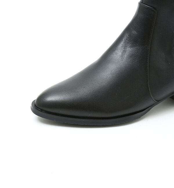 AU BANNISTER「【最高ブーツ/ 3cmヒール】ラウンドトゥショートブーツ」|ショートブーツ|