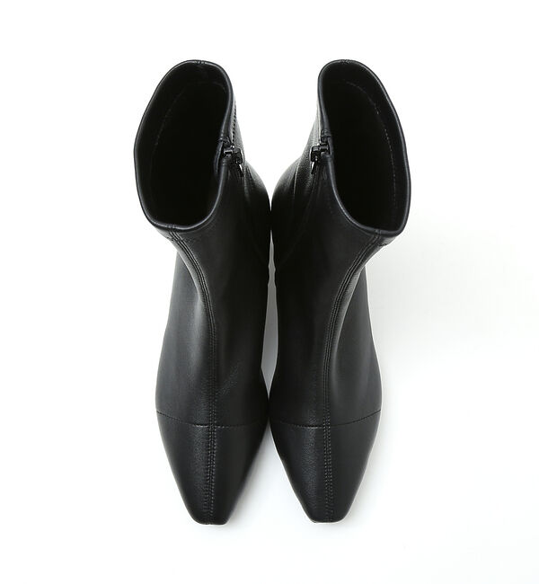 AU BANNISTER「【最高ブーツ/ 5cmヒール】ストレッチショートブーツ」|ショートブーツ|