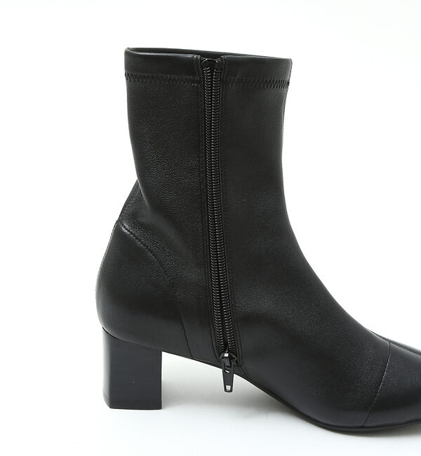 AU BANNISTER「【最高ブーツ/ 5cmヒール】ストレッチショートブーツ」|ショートブーツ|