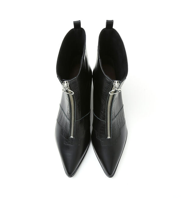 AU BANNISTER「センタージップポインテッドブーツ」|ショートブーツ|