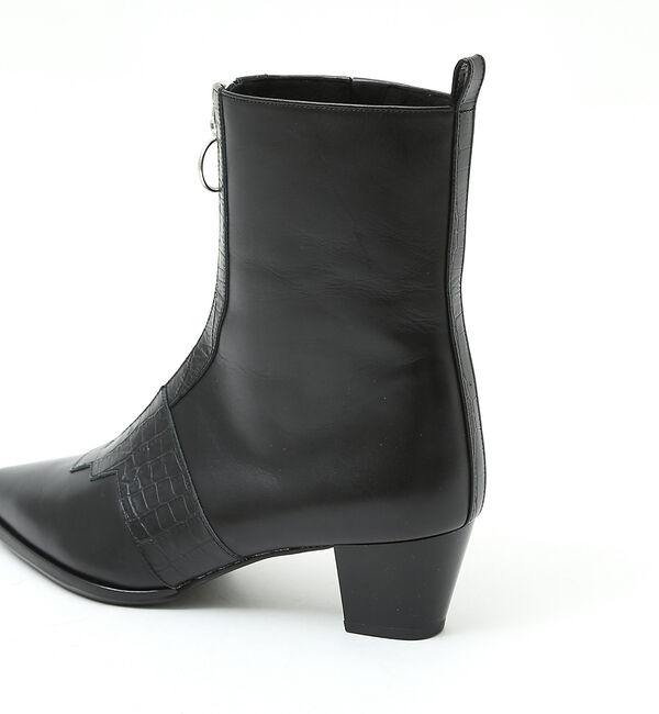 AU BANNISTER「センタージップポインテッドブーツ」|ショートブーツ|