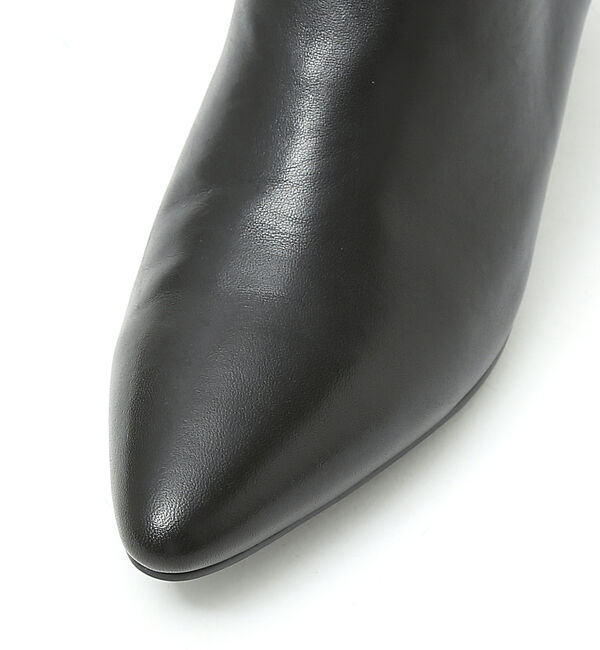 AU BANNISTER「【スノーソール】切り替しブーティー」|ショートブーツ|