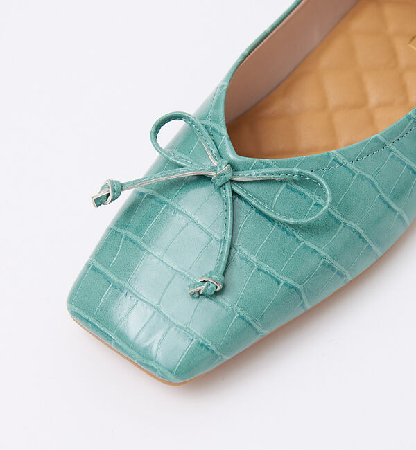 AU BANNISTER「【最高バレエ】スクエアトゥ バレエシューズ」|バレエシューズ|