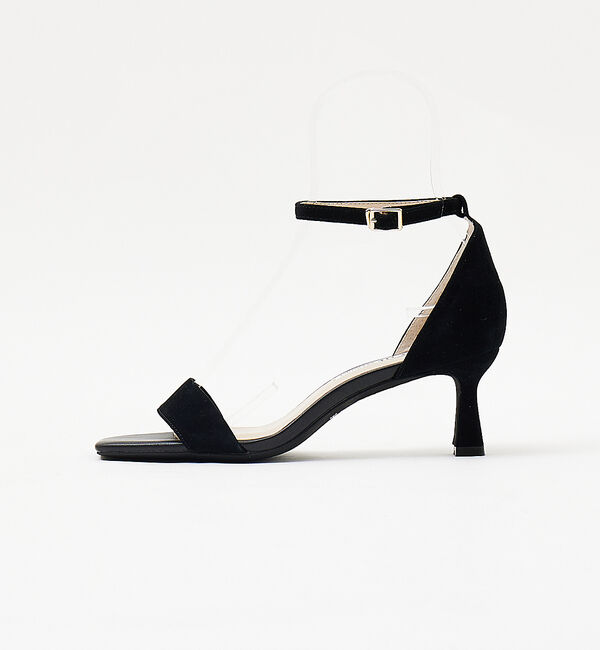 AU BANNISTER「アンクルストラップ スクエアトゥサンダル」|サンダル|