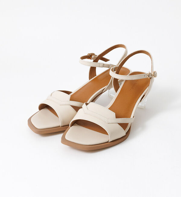 AU BANNISTER「クリアヒールサンダル」|サンダル|