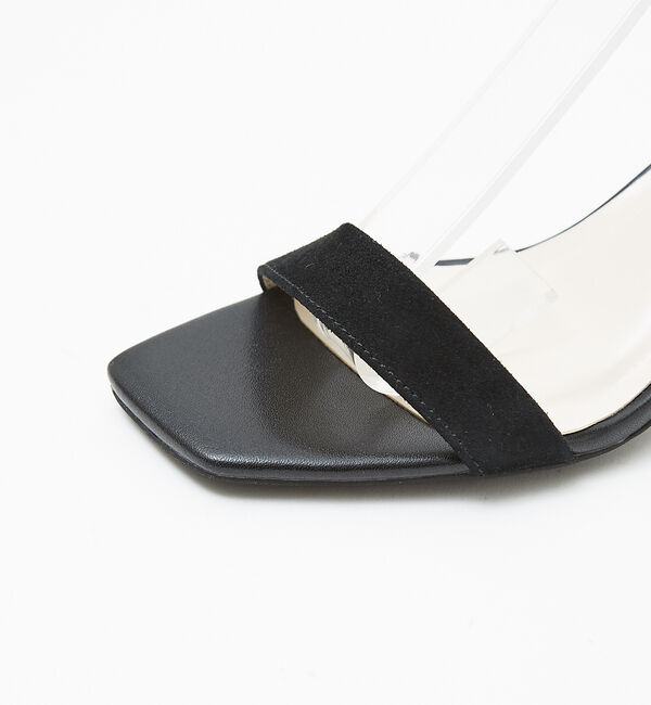 AU BANNISTER「アンクルストラップ スクエアトゥサンダル」|サンダル|