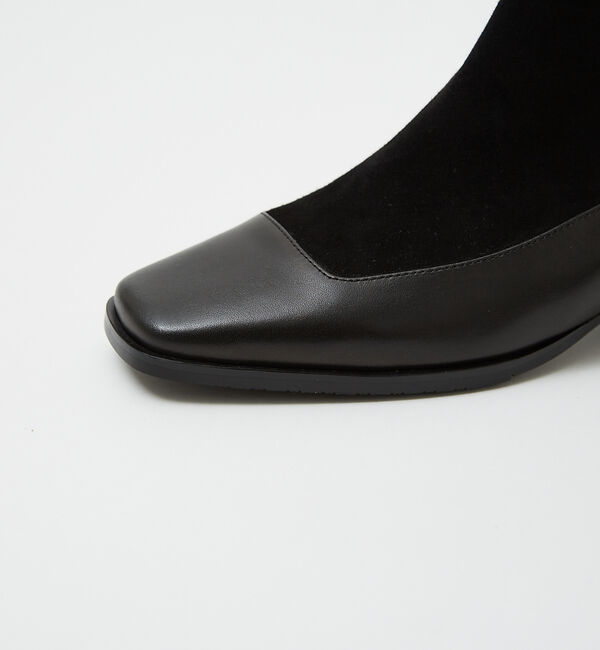 AU BANNISTER「【スノーソール】メタルヒールショートブーツ」|ショートブーツ|