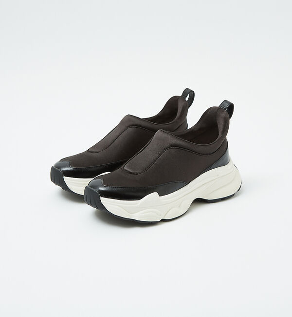 AU BANNISTER「ハンズフリースニーカー」|スニーカー|ブラック