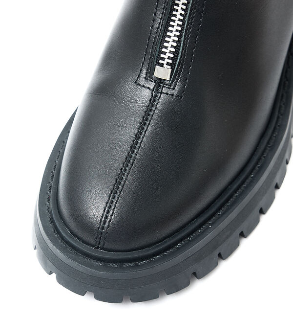 AU BANNISTER「軽量タンクソール フロントジップブーツ」|ショートブーツ|