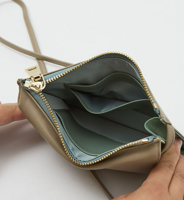 LOWELL things「【LEE掲載】Reles/レザーマルチスマホミニショルダー」|モバイルケース|