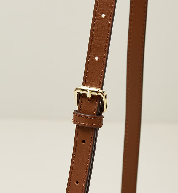 LOWELL things「【GISELe掲載】Macheri/レザーBOX型ハンドショルダーBAG」|ハンドバッグ|