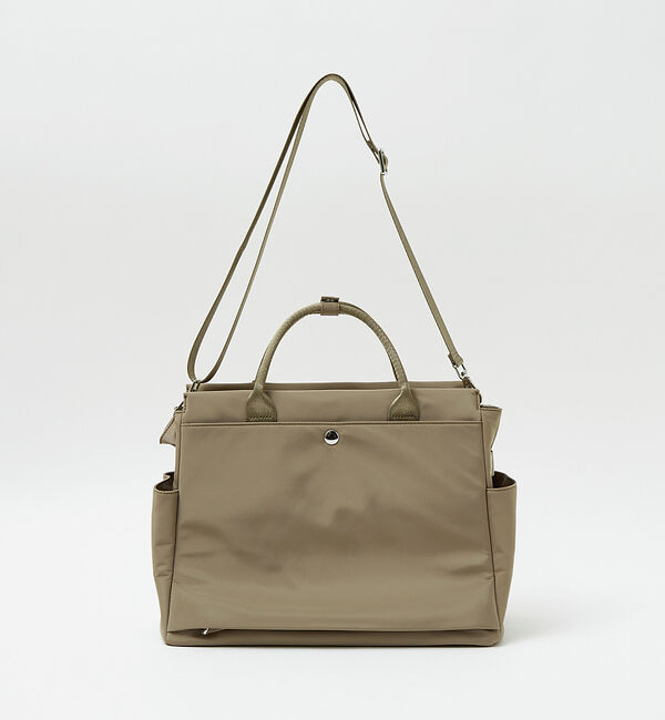 LOWELL things「【CLASSY掲載】ABILITY/ナイロンBELTEDトート」|トートバッグ|