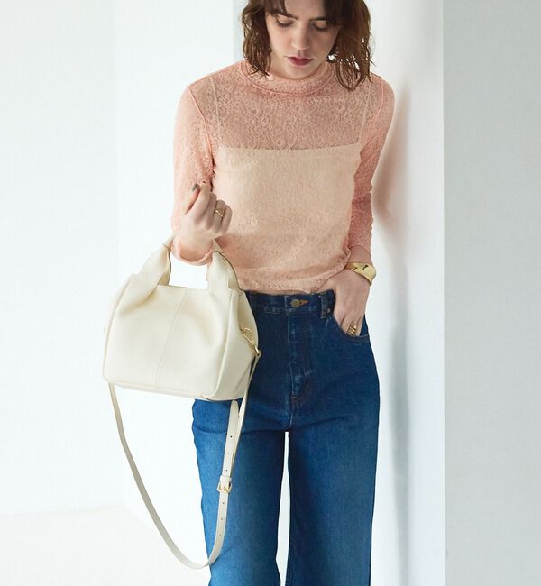 LOWELL things「Mellow/ソフトレザーオープントート/ミニ」|トートバッグ|