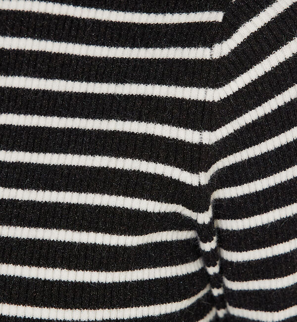 abahouse mavie「ストレッチリブハイネックプルオーバー」|ニット・セーター|