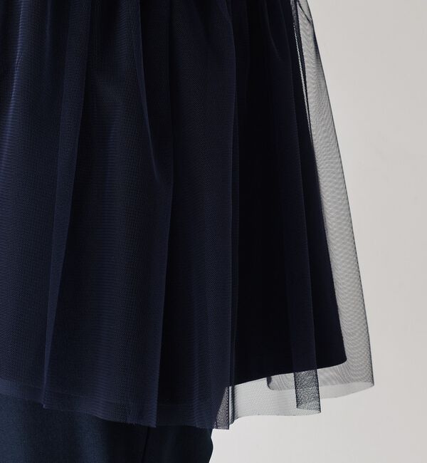 abahouse mavie「【エニデイカセット】チュールブラウス＆テーパードパンツ」|シャツ・ブラウス|