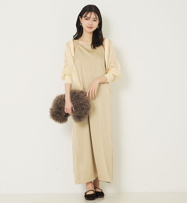 abahouse mavie「シアーシャツカーディガン」|カーディガン|