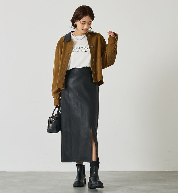 abahouse mavie「デニム/カツラギショートカバーオール」|その他|